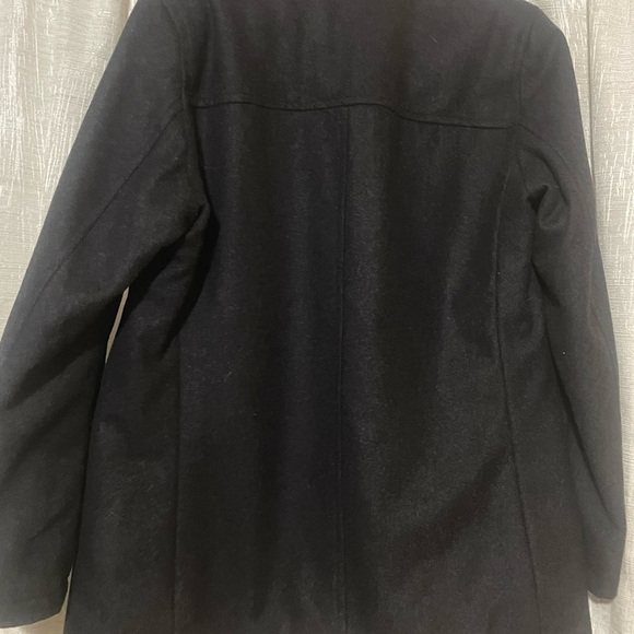 Dockers dark grey Wool Coat - Picture 3 of 7